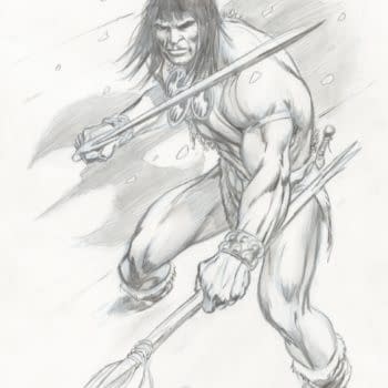 Roy Thomas and Alan Davis Tell Prequel to Conan The Barbarian's People Of The Black Circle
