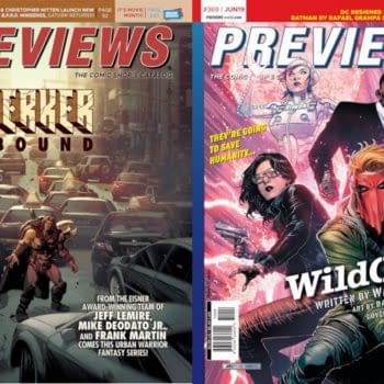 Beserker and Wildcats On the Front and Back Cover of Next Week's Diamond Previews