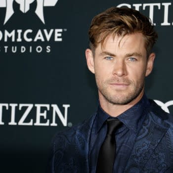 Chris Hemsworth at the World premiere of 'Avengers: Endgame' held at the LA Convention Center in Los Angeles, USA on April 22, 2019. Editorial credit: Tinseltown / Shutterstock.com