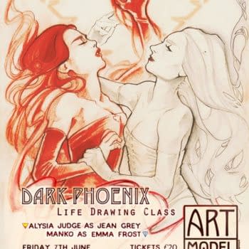 London's Orbital Comics Runs Life Model Class Alongside Red Carpet Premier of Dark Phoenix