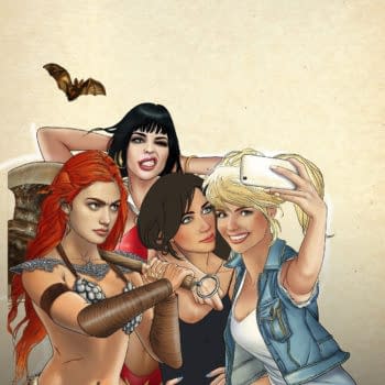 Dynamite's Free Red Sonja &#038; Vampirella &#038; Betty &#038; Veronica Selfies at Diamond Retailer Summit in Las Vegas, This Weekend