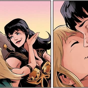 Finally, For Xena and Gabrielle, a Kiss Without Qualification