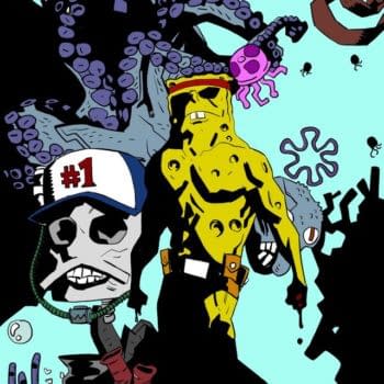 What If Hellboy's Mike Mignola Drew Spongebob Squarepants?