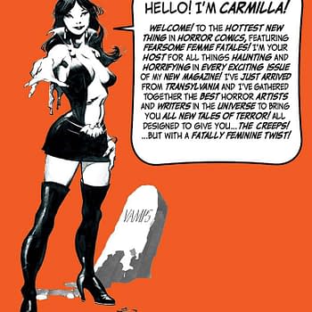 Separated At Birth: Vampirella vs Richard Salas Carmilla