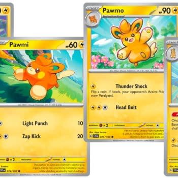 The Cards of Pokémon TCG: Scarlet & Violet Part 17: Pawmi Line