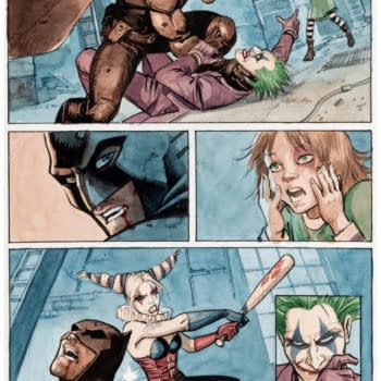 An Enrico Marini Batman Page From Last Years Sells For $16,250