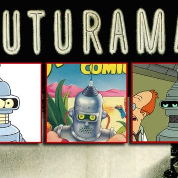 Futurama Fans: Here's a Rare Shot at the Bender Prototype