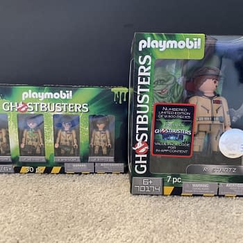 Giveaway: Playmobil Ghostbusters Figure Four Pack and Collectors Edition Figure