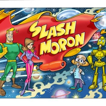 After Over Thirty Years Of Working in Comics, Bambos Georgiou Brings Us "Slash Moron"