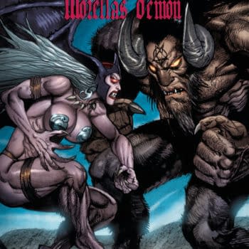 Simon Bisley Draws Glenn Danzig's Satanika Vs Morella's Demon in September