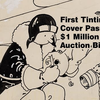 First Tintin Cover Art by Hergé Bidding Passes $1 Million at Auction