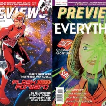 Wally West and Everything on Covers of Next Week's Diamond Previews