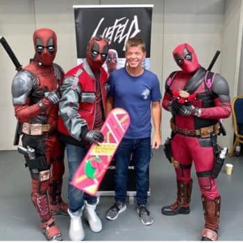 Rob Liefeld, Battling Through The Bugs at London Film And Comic Con