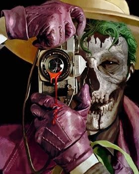 Separated At Birth: Arthur Suydams DCeased #4 and Harleys Joker Cosplay &#8211 With a Killing Joke