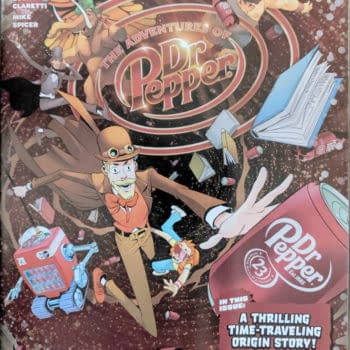 Skybound Publishes the Time-Traveling Adventures of the Doctor for SDCC... Dr. Pepper, That Is