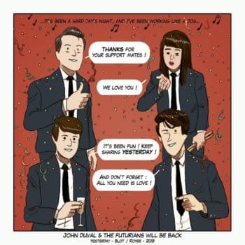 David Blot Looks to a Sequel to 'Yesterday' Graphic Novel