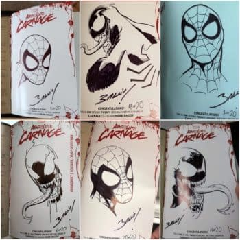 Now 6 Out Of 20 Absolute Carnage Mark Bagley Back Cover Sketches Have Been Found