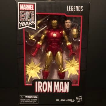 Marvel’s 80th Anniversary Iron Man Marvel Legends Figure [Review]