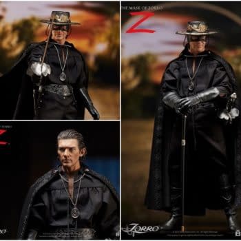 "The Mask Of Zorro" Returns Once Again With New Sideshow Figure