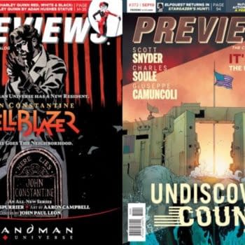 John Constantine and Undiscovered Country On Covers Of Next Week's Previews