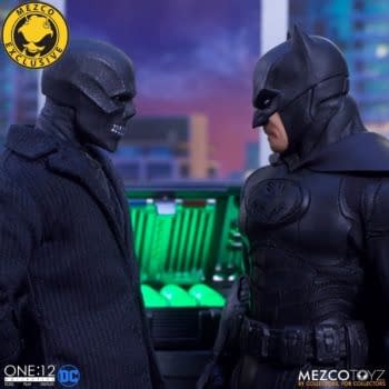 Batman: Sovereign Knight Fights Black Mask in New Mezco Box Set