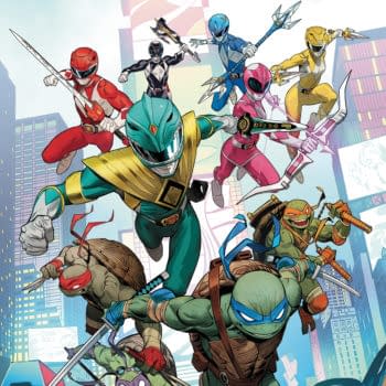 Mighty Morphin Power Rangers Vs Teenage Mutant Ninja Turtles in New Comcis Crossover For December