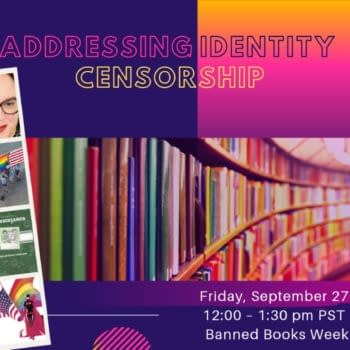 Free CBLDF Banned Books Week Webinar Announced Addressing Identity Censorship
