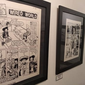 The Black Crown Party and Philip Bond Gallery Launch at Orbital Comics Last Night
