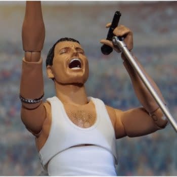 Freddie Mercury Makes His Way to the Stage Figuarts Figure