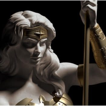 Wonder Woman Goes Classical Greek in New Cryptozoic Statue 