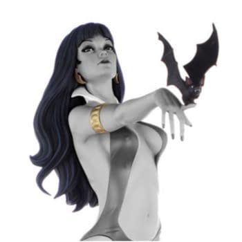 Vampirella Seduces Us for Her 50th Anniversary Sideshow Statue