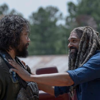 Cooper Andrews as Jerry, Khary Payton as Ezekiel - The Walking Dead _ Season 10, Episode 4 - Photo Credit: Gene Page/AMC