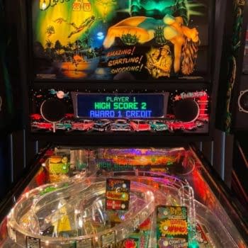 He came from the depths of the pinball lagoon!
