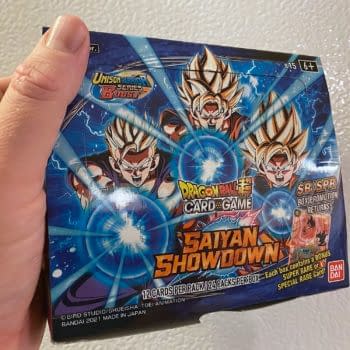 Dragon Ball Super Card Game: Saiyan Showdown Booster Box Opening