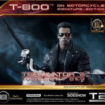 The Terminator Is Ready for the Open Road in the New Statue