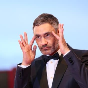 Taika Waititi walks the red carpet ahead of the 'At Eternity's Gate' screening during the 75th Venice Film Festival at Sala Grande on September 3, 2018 in Venice, Italy. Editorial credit: Denis Makarenko / Shutterstock.com