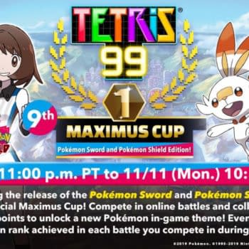 "Tetris 99" Will Host A "Pokémon Sword" & "Pokémon Shield" Maximus Cup