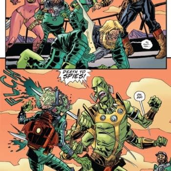 Jeff Parker's Writer’s Commentary on Warlord of Mars Attacks #5