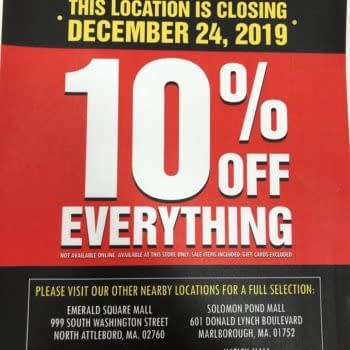 Newbury Comics Closes Bellingham, Massachussetts Store, Tomorrow