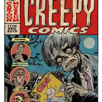 Mark Stafford Draws an Evening Of Creepy Comics for the London Cartoon Museum