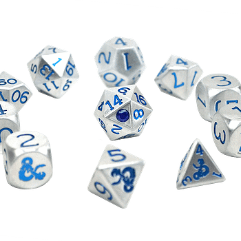 "D&D" Sapphire Anniversary Dice Kit Goes On Sale Today