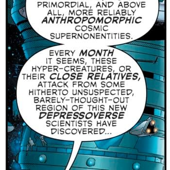 Grant Morrison Dissing Current Stae Of DC Comics in Green Lantern: Blackstars