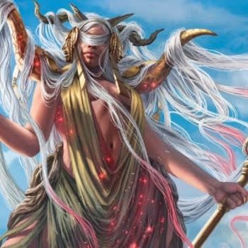 "Klothys, God of Destiny" Card Revealed - "Magic: The Gathering"
