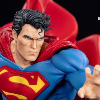 Superman Jim Lee Cover Gets Full Statue Remaster from Oniri Creations