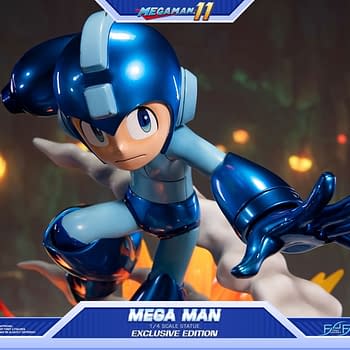 Mega Man Charges Up with New Statues from First 4 Figures