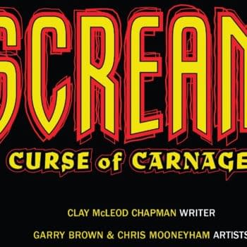 Garry Brown Reaches Over To Help Chris Mooneyham on Scream: Curse Of Carnage #4