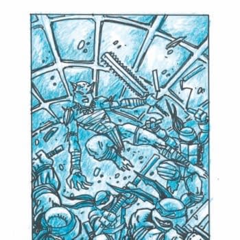 Unpublished Kevin Eastman Teenage Mutant Ninja Turtles Art For ComicBooks For Kids C2E2 Charity Variant