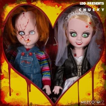 Chucky and Tiffany Show Their Love with new Mezco Dolls