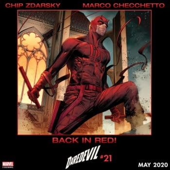 Daredevil to Wow Comic Readers in Classic Red Costume This May