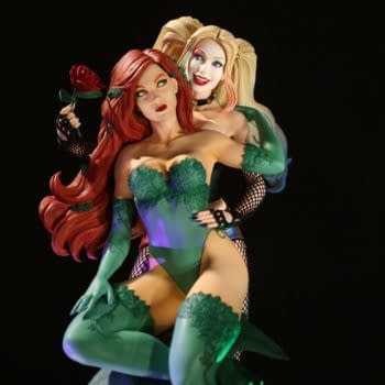 The Straightwashing Of Harley Quinn and Poison Ivy Continues In Statue Form